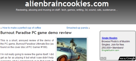 alienbraincookies.com screenshot